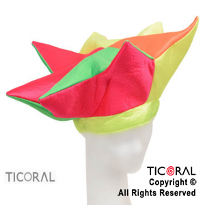 SOMBRERO ESTRELLA JERSEY MULTICOLOR x 1